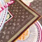 Retro PosterSize 90x90cm 100% twill silk 18mm original unit_920