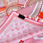 Retro PosterSize 90x90cm 100% twill silk 18mm original unit_922