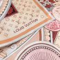 Retro PosterSize 90x90cm 100% twill silk 18mm original unit_4788