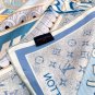 Retro PosterSize 90x90cm 100% twill silk 18mm original unit_4790