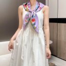 Sincere Thumbs to G Home [GG Colorful Flower Jacquard 90] Dark Pattern Jacquard Silk S
