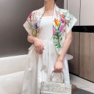 Sincere Thumbs to G Home [GG Colorful Flower Jacquard 90] Dark Pattern Jacquard Silk S_91