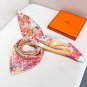 Soaring Fortune Dream 90 Square Towel~18mm Top Quality Silk Double sided PrintingH