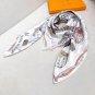 UP AND AWAY 90 square scarfThis 18mm premium silk double-sided same color scarf is a