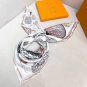UP AND AWAY 90 square scarfThis 18mm premium silk double-sided same color scarf is a