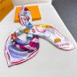 UP AND AWAY 90 square scarfThis 18mm premium silk double-sided same color scarf is a_3396