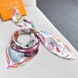UP AND AWAY 90 square scarfThis 18mm premium silk double-sided same color scarf is a_3398
