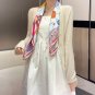 UP AND AWAY 90 square scarfThis 18mm premium silk double-sided same color scarf is a_6661