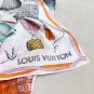 UP AND AWAY 90 square scarfThis 18mm premium silk double-sided same color scarf is a_6663