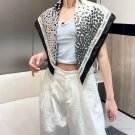 Yuanqi BubbleSize 90x90cm 100% twill silk hand rolled edgeThe fou
