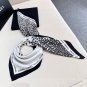 Yuanqi BubbleSize 90x90cm 100% twill silk hand rolled edgeThe fou