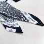 Yuanqi BubbleSize 90x90cm 100% twill silk hand rolled edgeThe fou