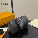 ￥ 200 with folding box airplane boxSize 27  17cmLV Keepall New Pillow BagBlack gr