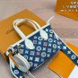 &iuml;&iquest;&yen; 250 airplane boxLV new denim bagMini tote vegetable basketCompact and exquisite c