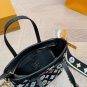 &iuml;&iquest;&yen; 250 airplane boxLV new denim bagMini tote vegetable basketCompact and exquisite c