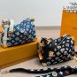 &iuml;&iquest;&yen; 265 Airplane BoxLV new denim small boxGu Ailing's same style showCan be carried b