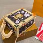 ï¿¥ 380 airplane boxLV Cherry Blossom Hard Box PackageThe classic old flower pattern co