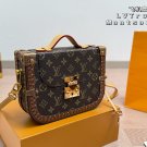 ￥ 440 Airplane BoxLV Montsouris Trunk Hard Box Box Handheld Crossbody BagUsing Monogr