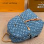ï¿¥135LV Louis Vuitton denim backpackSatisfy daily needs and liberate handsVersatile