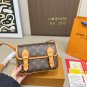 120 folding box airplane boxSize 20.15LV Louis Vuitton Satchel messenger crossbody bag
