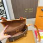 120 folding box airplane boxSize 20.15LV Louis Vuitton Satchel messenger crossbody bag
