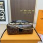 120 folding boxSize 22.12LV Louis Vuitton's new croissant pearl chain underarm lunch b