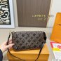125 Folding Box Chip Lv Mahjong Underarm Bag for Winter Silver Package Warm sequin bagT