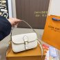 125 folding boxSize 19.12LV Louis Vuitton Diane mini vintage baguette bagPaired with_1068