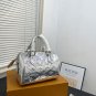 125 with folding boxSize 20  14Lv's new shiny silver speedy20Very easy to match sil_765