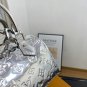 125 with folding boxSize 20 14Lv's new shiny silver speedy20Very easy to match sil_765