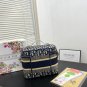 130 gift boxesSize 23  18Dior Makeup BagDior Obliaue canvas makeup bag is a must-h