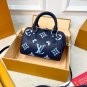 130 LV Speedy 20 embossed pillow bag crossbody bag, six options to choose from. Monogram p