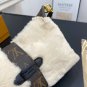 135 with folding boxSize 26  14LV Teddy Mitte Monogram Shearling Skiing Collection, S_1291