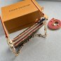 160 Complete Gift Boxessizeï¼21Ã12LV rivet used bag mahjong bag chain bag hand-held s