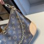 165  New ArrivalsLV new gift box (croissant+pony pendant+wallet)[Size] Bull horn bun