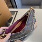 165  New ArrivalsLV new gift box (croissant+pony pendant+wallet)[Size] Bull horn bun