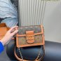 165 size 25.18cm (large)170 size 20.15cm (small size)LV Daphne Retro Postman Bag, 163