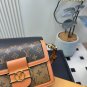 165 size 25.18cm (large)170 size 20.15cm (small size)LV Daphne Retro Postman Bag, 163