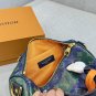 170 Complete Gift Boxessizeï¼25Ã14LV Keepall 25 Graffiti Pillow Bag Shoulder Handbag
