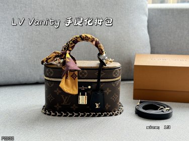 180 Complete Gift Boxessize&iuml;&frac14;�19&Atilde;�12LV Vanity Handheld Makeup Bag Chain Bag Makeup Box