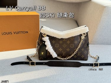 180 Complete Gift Boxessize&iuml;&frac14;�26&Atilde;�18LV Carryall BB 25SKI Ski Series Canvas Wool Chain B