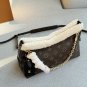180 Complete Gift Boxessizeï¼26Ã18LV Carryall BB 25SKI Ski Series Canvas Wool Chain B