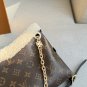 180 Complete Gift Boxessizeï¼26Ã18LV Carryall BB 25SKI Ski Series Canvas Wool Chain B