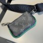 185 New ArrivalsHigh end goods fully packaged LV counter new black flower green series