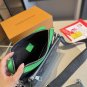 185 New ArrivalsHigh end goods fully packaged LV counter new black flower green series