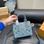 185 sets of complete gift boxesSize 20.15cmLv Denim Denim Remake Exquisite Sparkling D