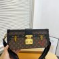 185 with folding boxSize 26 12The appearance of LV hard box and small box is too hig