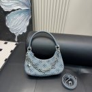 190 with folding boxSize 23.9cmLV Louis Vuitton's new day denim moon bag, lightweight