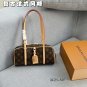 195 Complete Gift Boxsize&iuml;&frac14;�26&Atilde;�12LV HANG ON Bowling Bag Handbag Underarm BagVintage