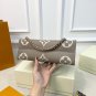 195 fold gift box LV Onthego horizontal tote bag handbag, available in three colors. Full
